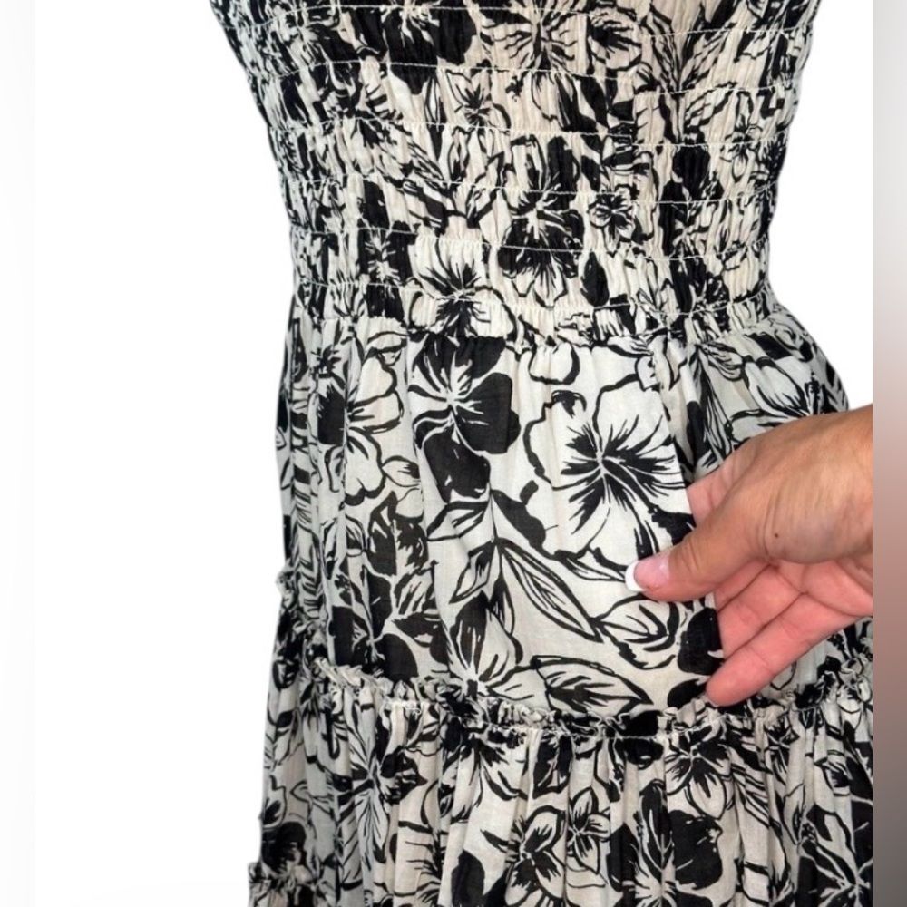 American Eagle Outfitters Womens Floral Mini Dress Size L - Picture 7 of 8